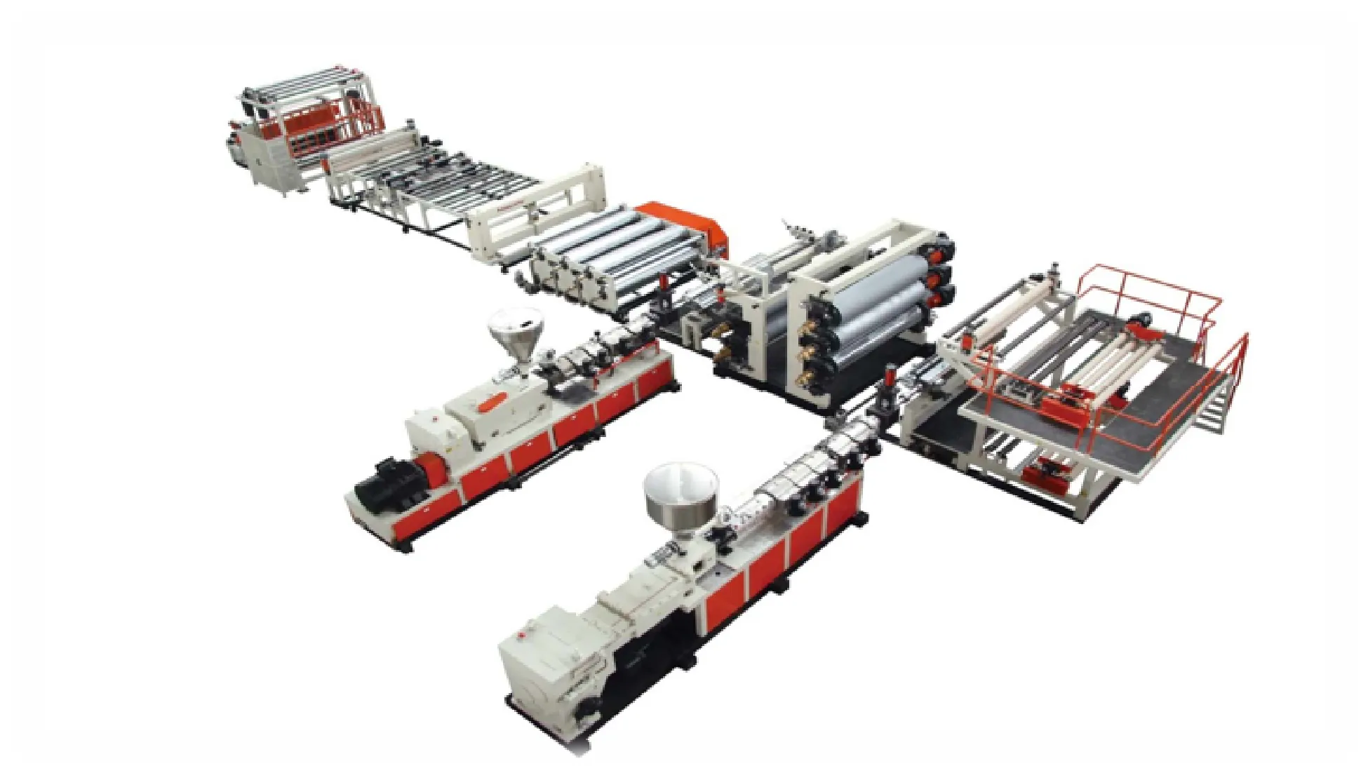 EVA Lamination Composite Production Line EVA Lamination Composite Production Line