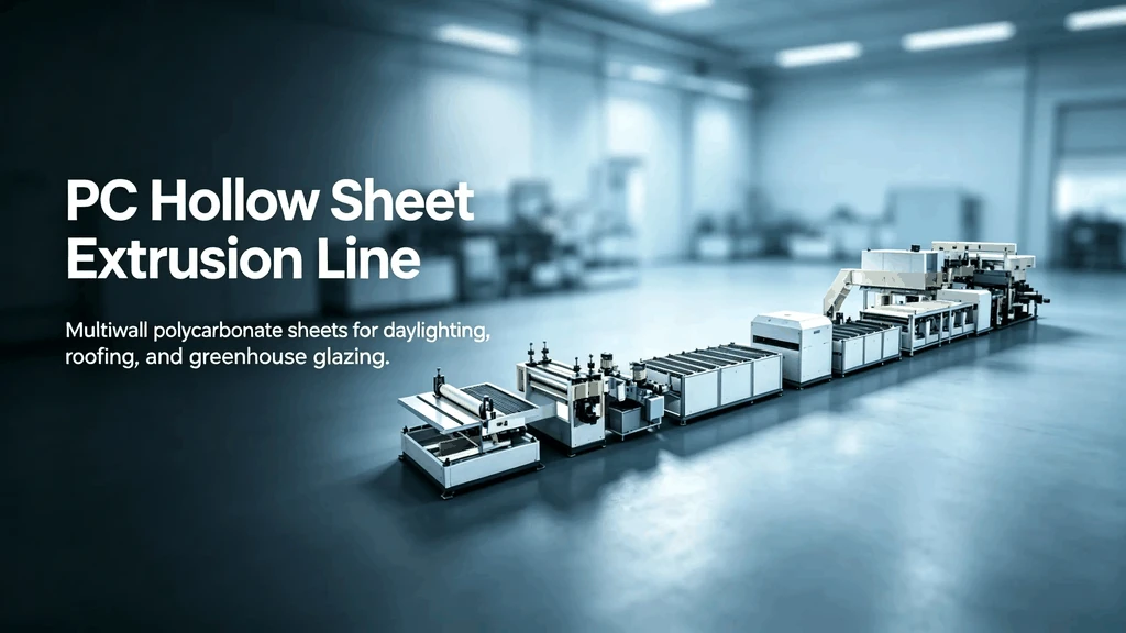 PP Hollow Grid Sheet Line