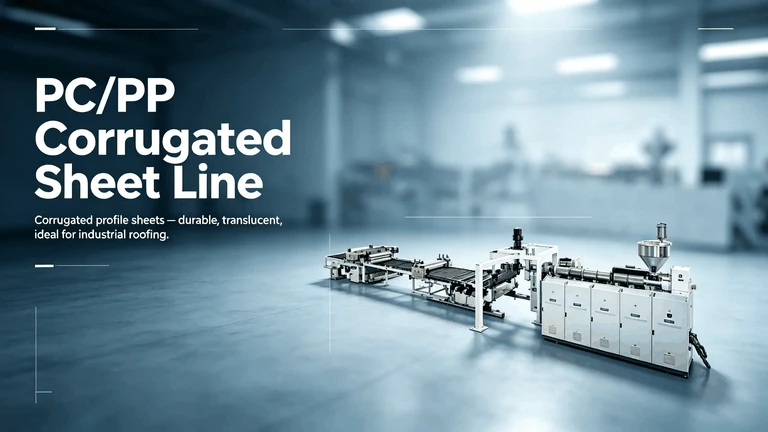 PC Corrugated Sheet Line