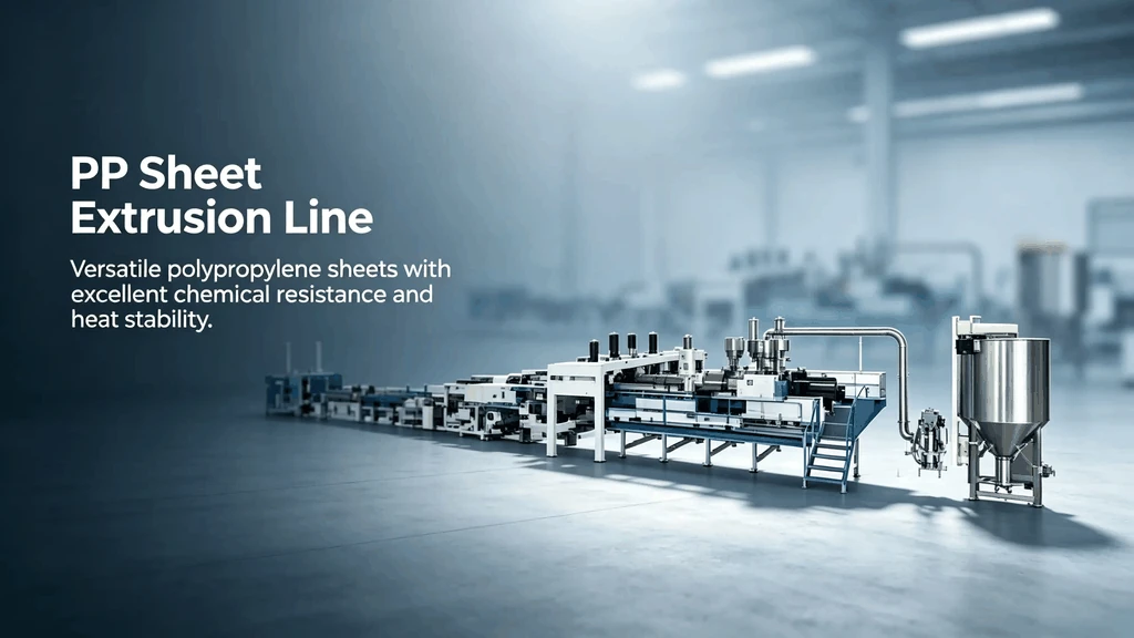 PS HIPS GPPS Sheet Extrusion Line