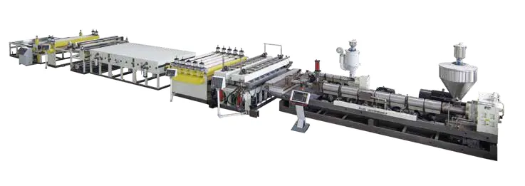 PP Hollow Sheet Line PP Hollow Sheet Line