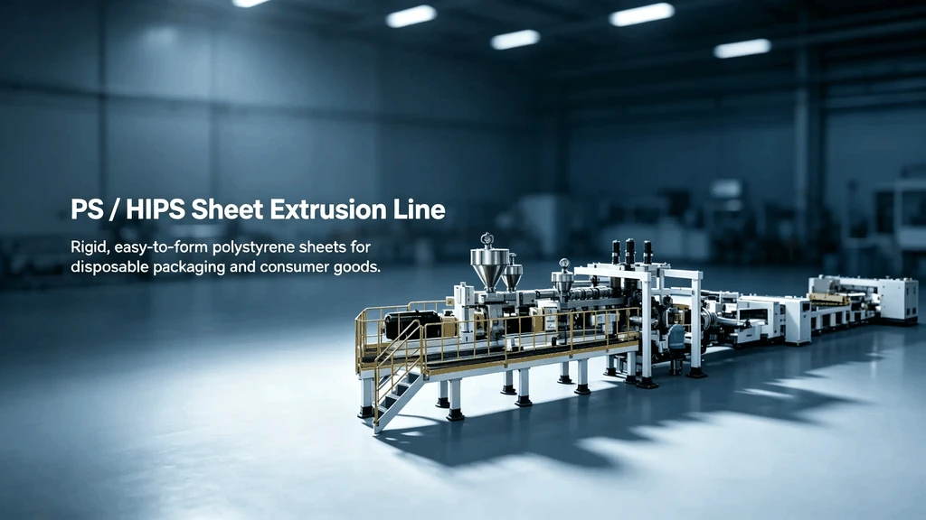 PP Sheet Extrusion Line
