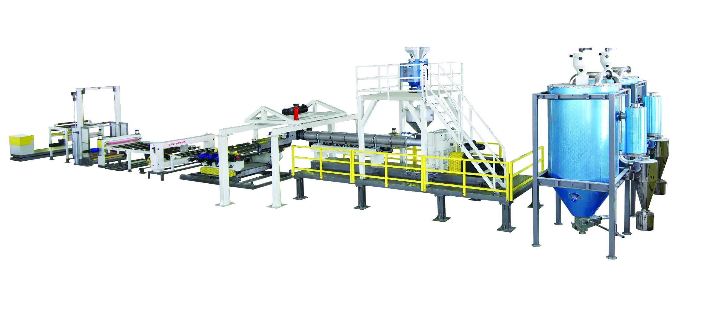 PC sheet extrusion line PC sheet extrusion line
