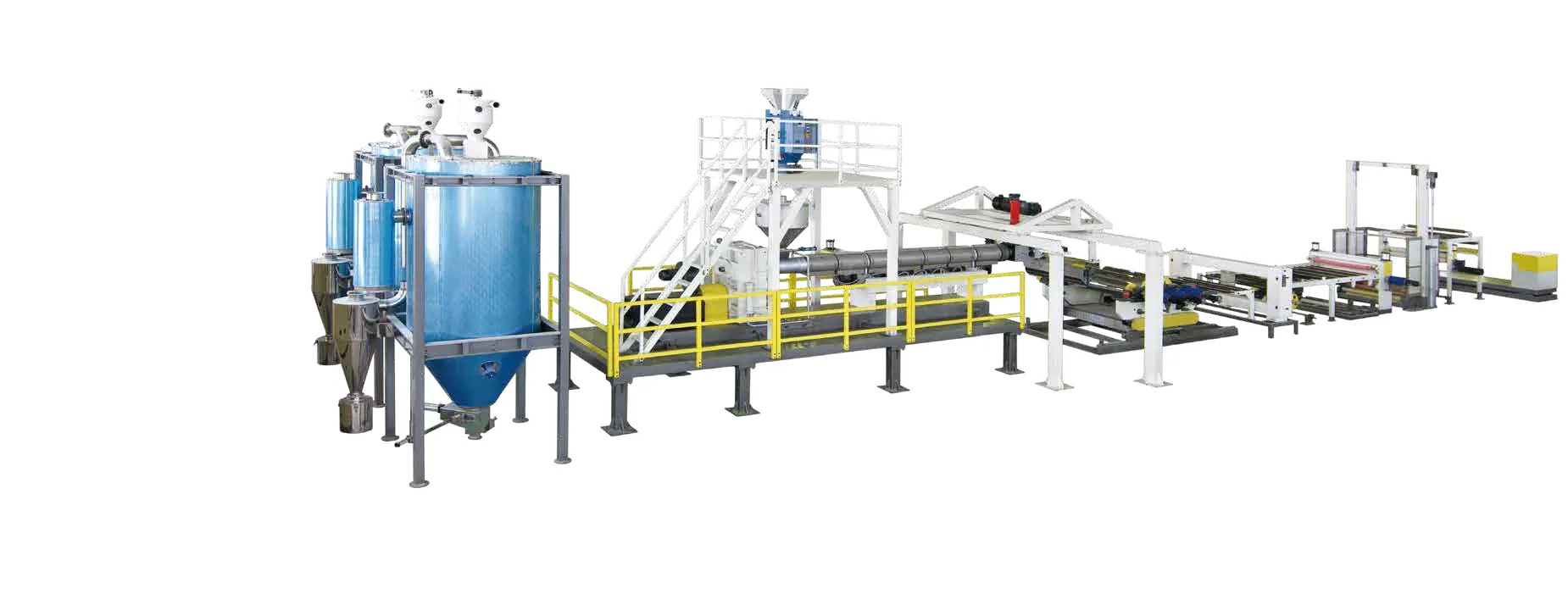 PC sheet extrusion line PC sheet extrusion line