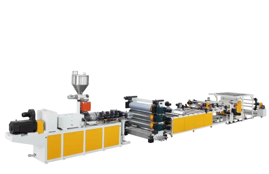 PVC Soft Rigid Sheet Extrusion Line