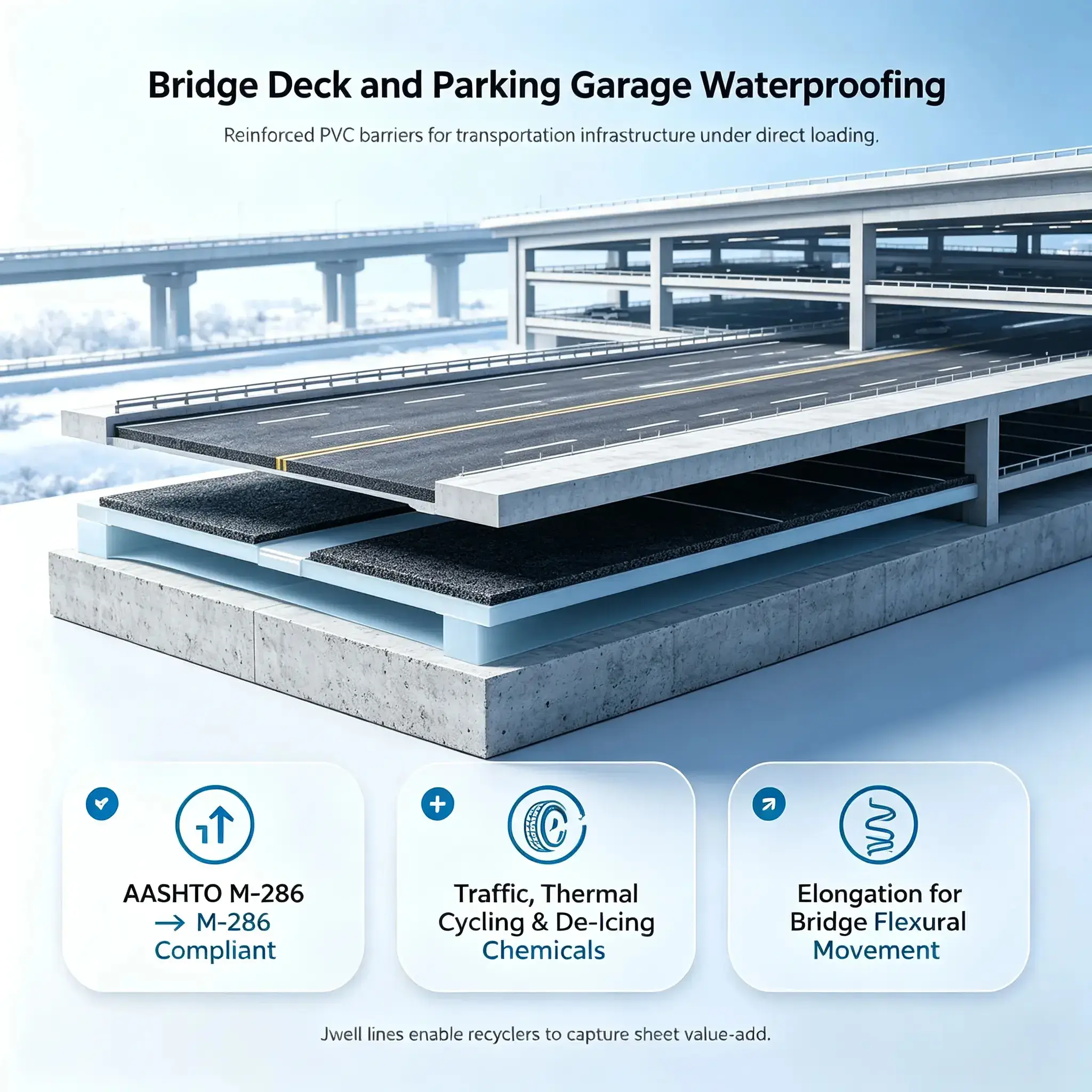 PVC Waterproof Membrane Line PVC Waterproof Membrane Line